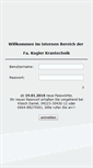 Mobile Screenshot of intern.kogler-krantechnik.at