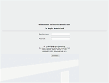 Tablet Screenshot of intern.kogler-krantechnik.at